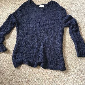 Lou & Grey navy blue sweater